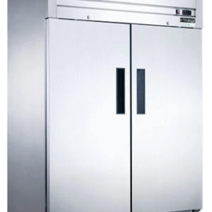 D55AR Commercial 2-Door Top Mount Refrigerator in Stainless Steel
