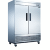 D55R 2-Door Commercial Refrigerator in Stainless Steel - Image 2