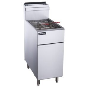 DCF4-LPG Natural Gas Fryer with 4 Tube Burners