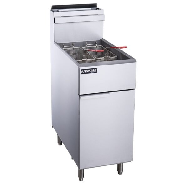 DCF4-LPG Natural Gas Fryer with 4 Tube Burners