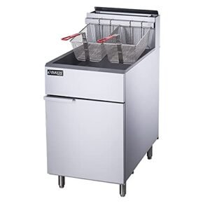 DCF5-LPG Natural Gas Fryer with 5 Tube Burners